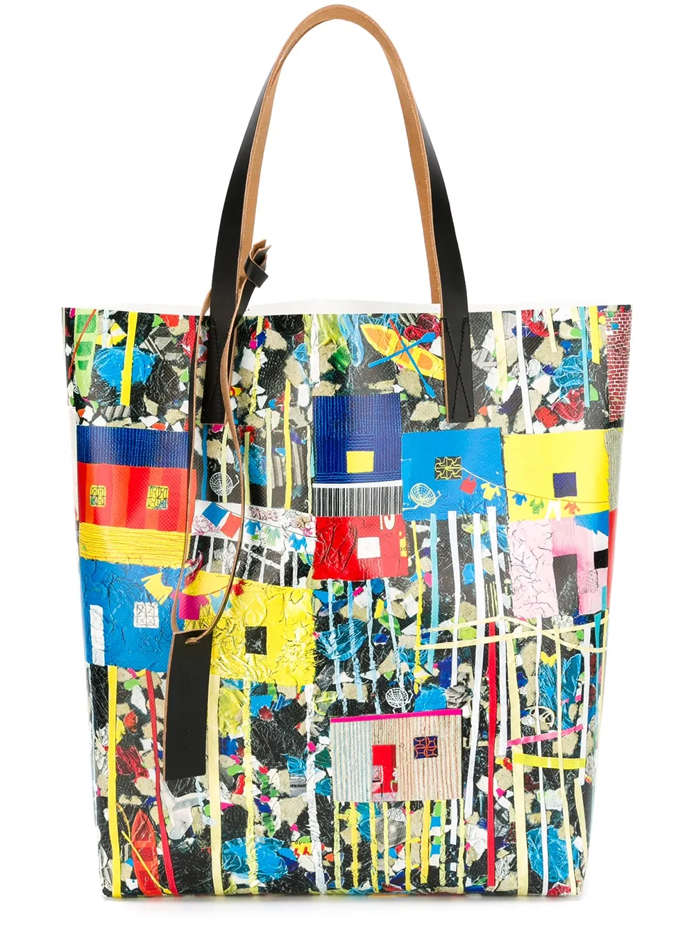floral print shopper tote