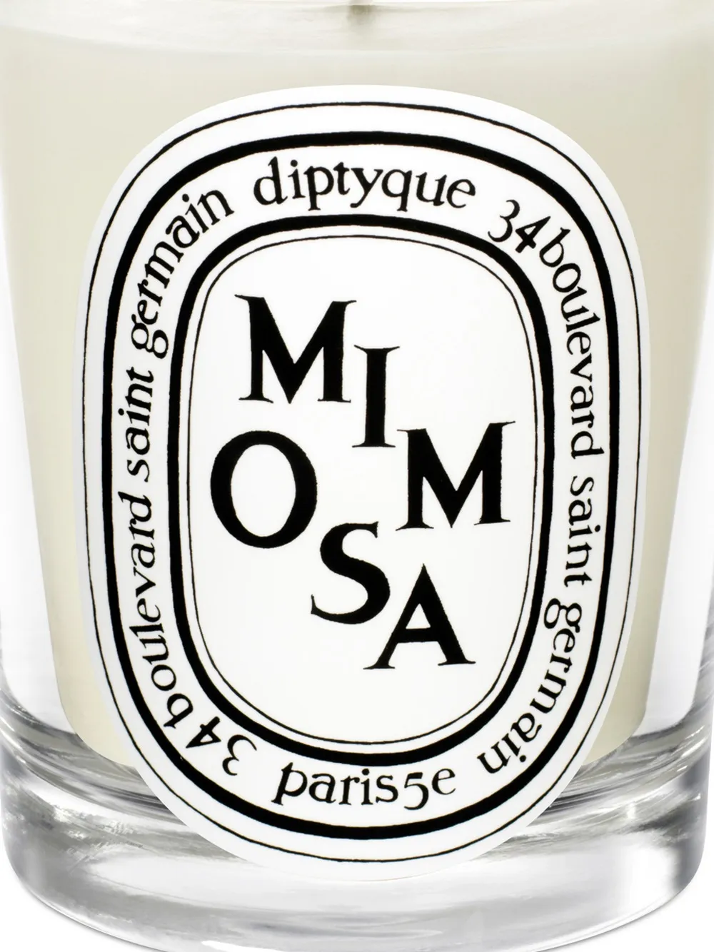 mimosa scented candle