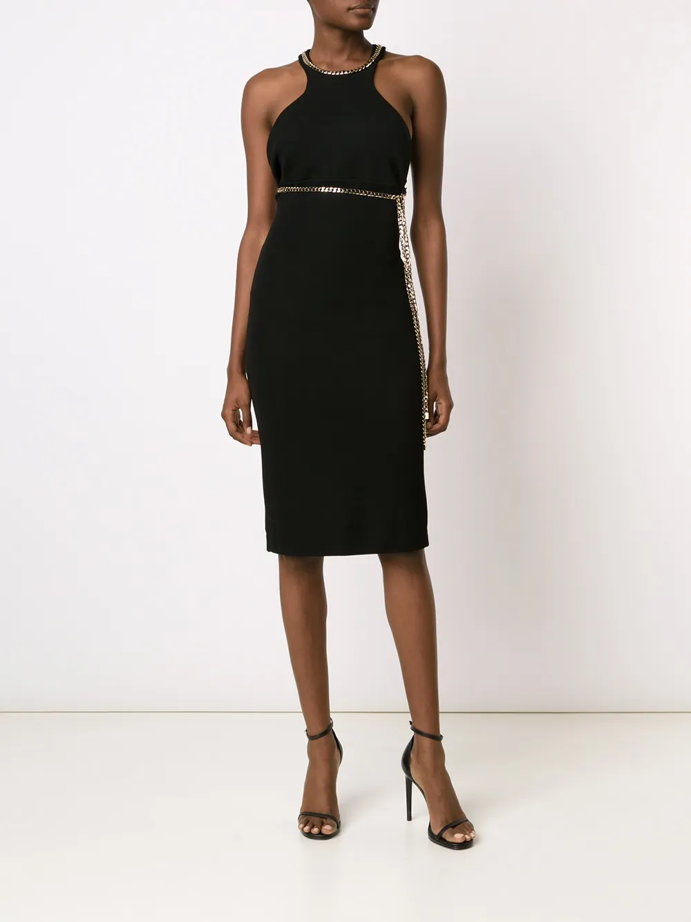 dsquared2 chain detail dress farfetch