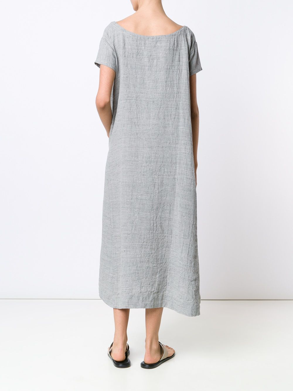 shortsleeved long dress