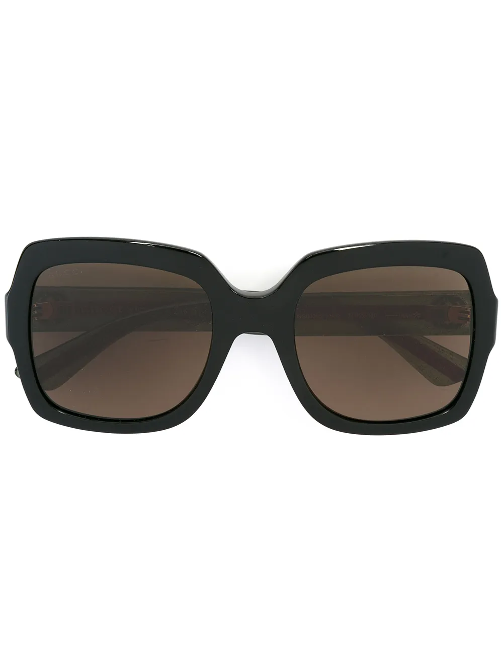 фото Gucci eyewear солнцезащитные очки с квадратной оправой