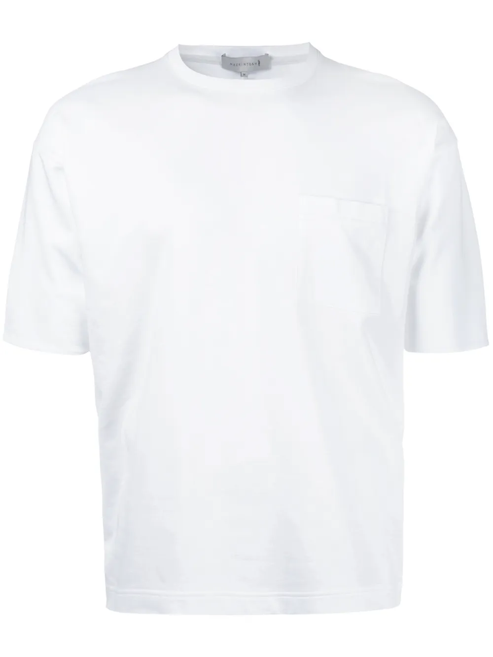 Mackintosh chest pocket T-shirt - White