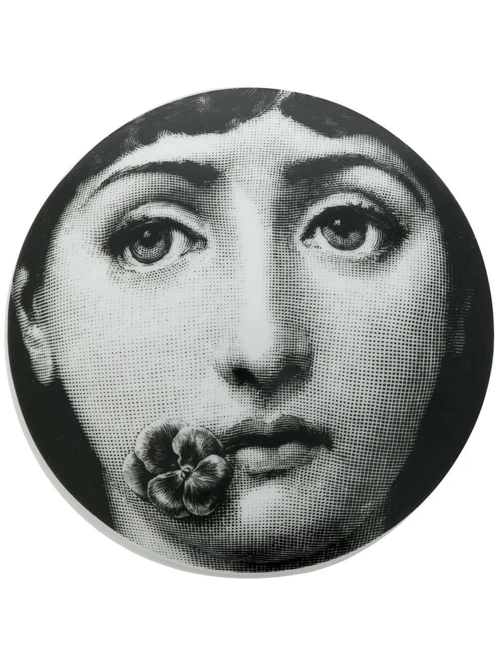 фото Fornasetti тарелка с принтом