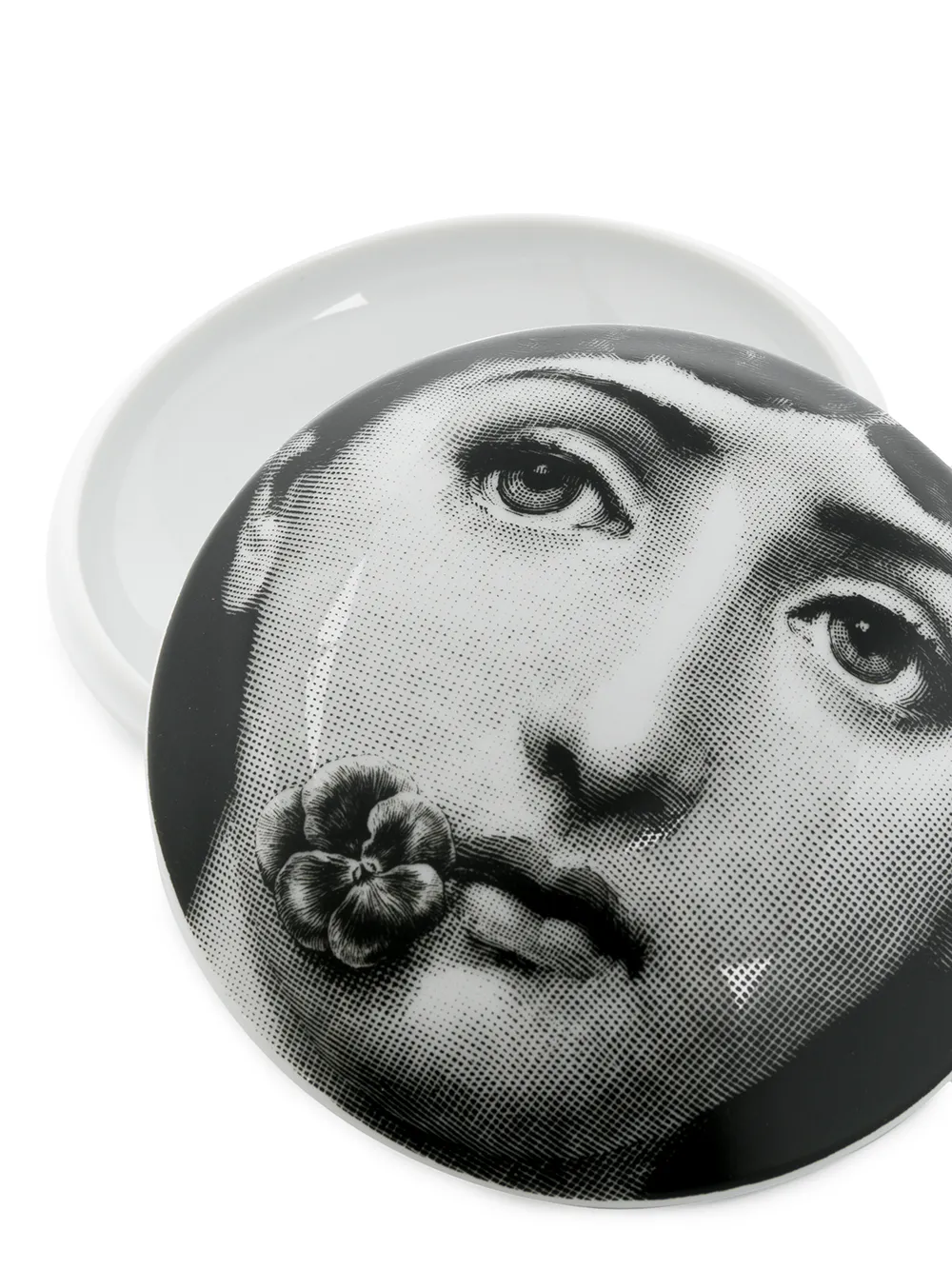 фото Fornasetti тарелка с принтом