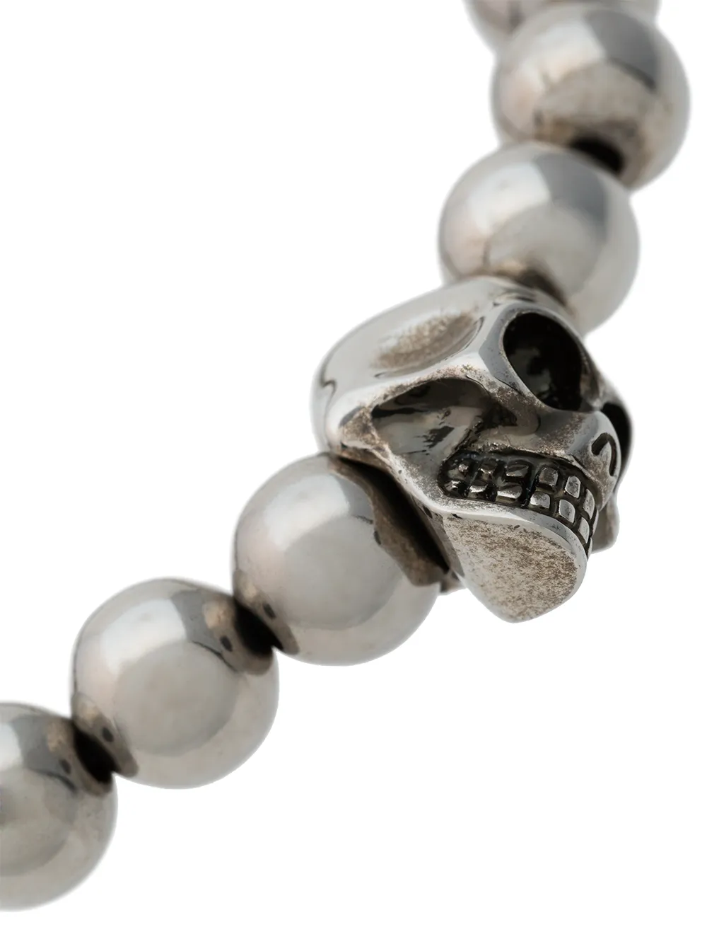 alexander mcqueen skull multibeaded bracelet
