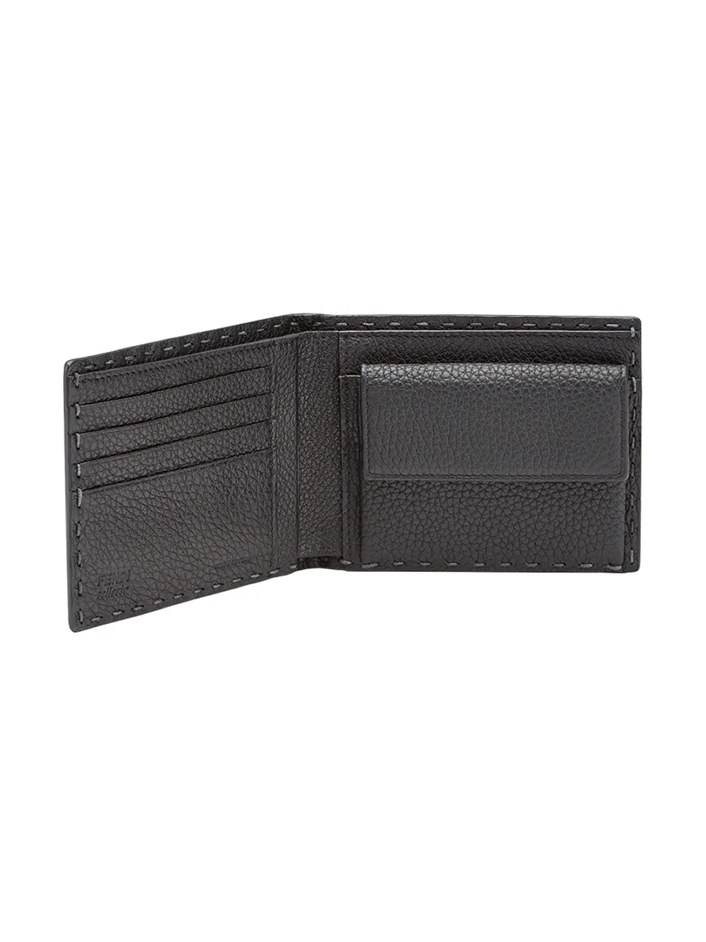 фото Fendi кошелек с контрастной строчкой