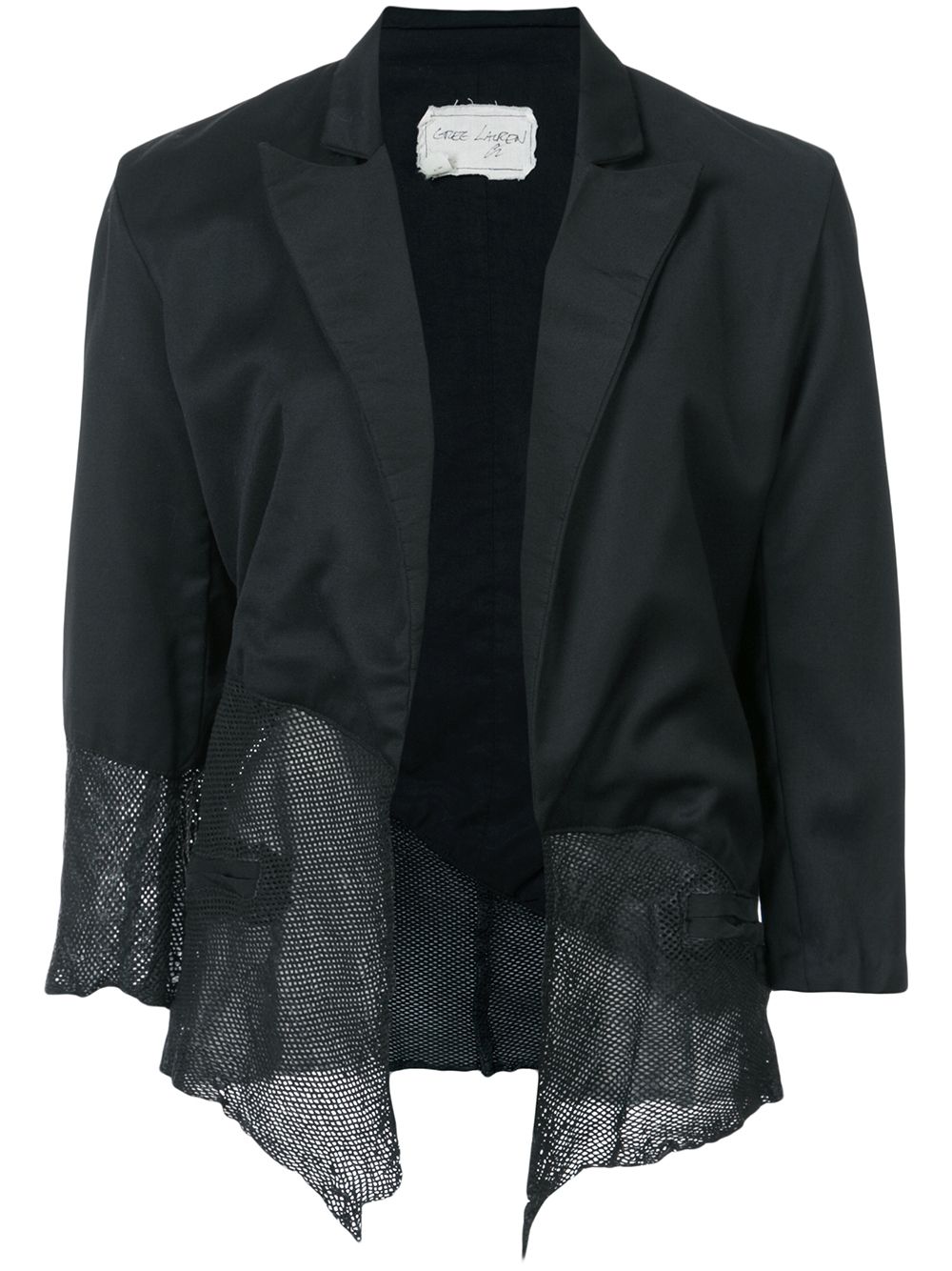 greg lauren asymmetric blazer