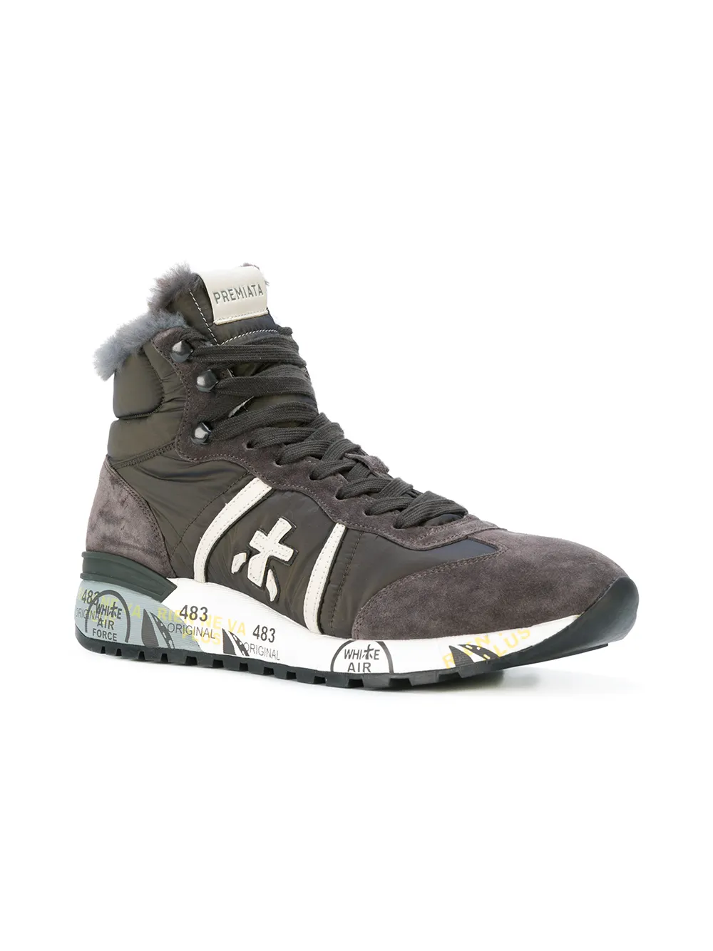 Premiata хайтопы на шнуровке ALAN2725