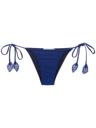 Martha Medeiros Appliqué Details Bikini Bottom Farfetch