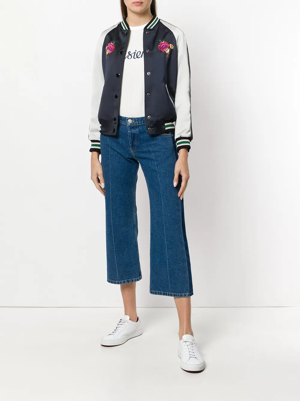 фото Maison kitsuné футболка 'parisienne'