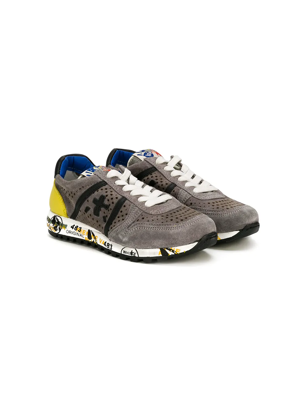 Premiata Kids Sky sneakers - Grey