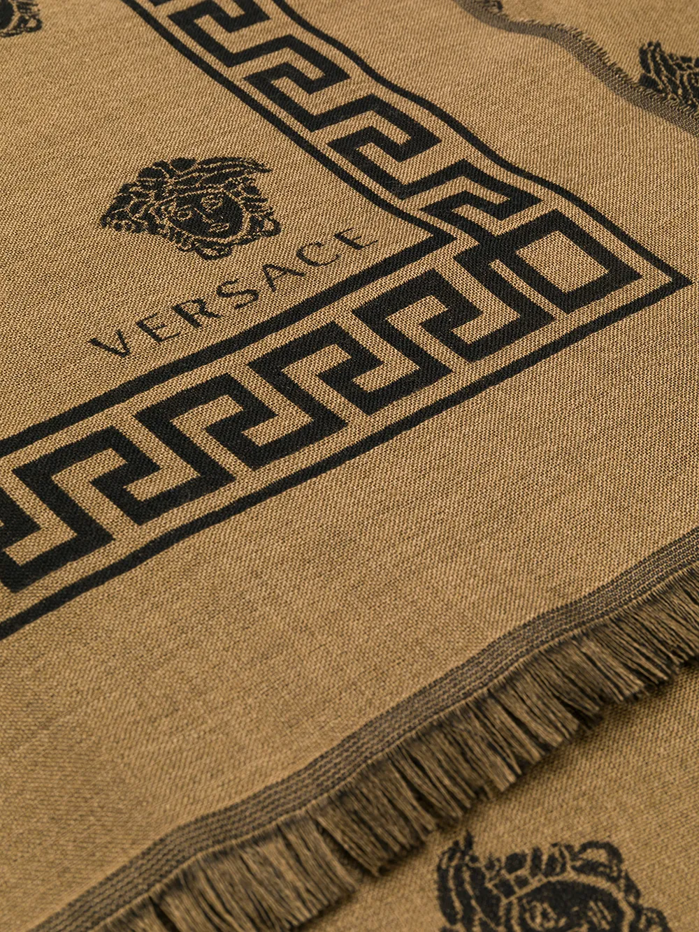versace medusa grecca scarf