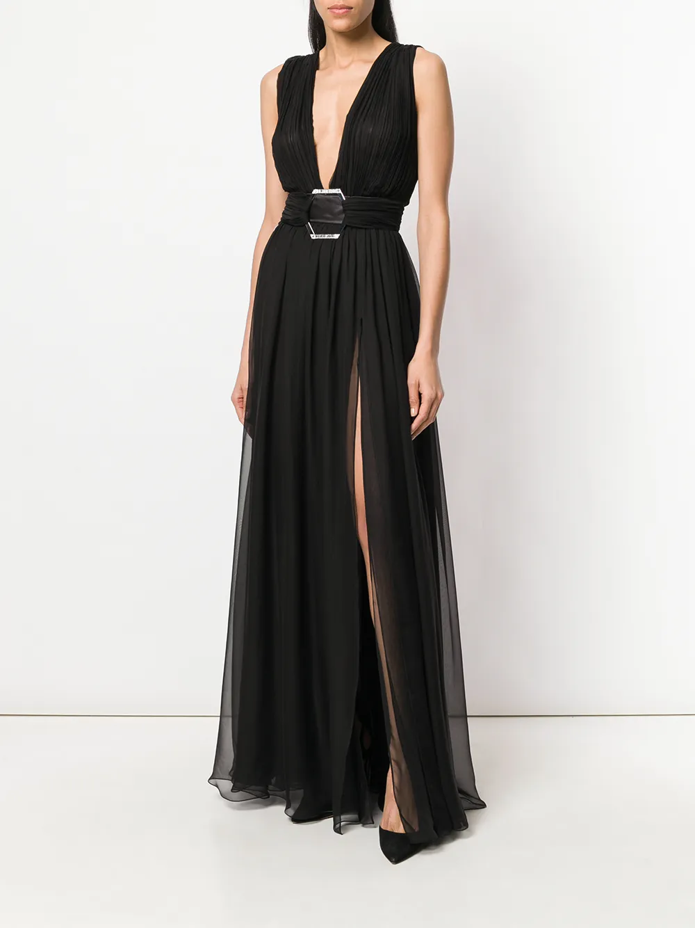 evening dress,t-shirt and jeans plunge evening dress