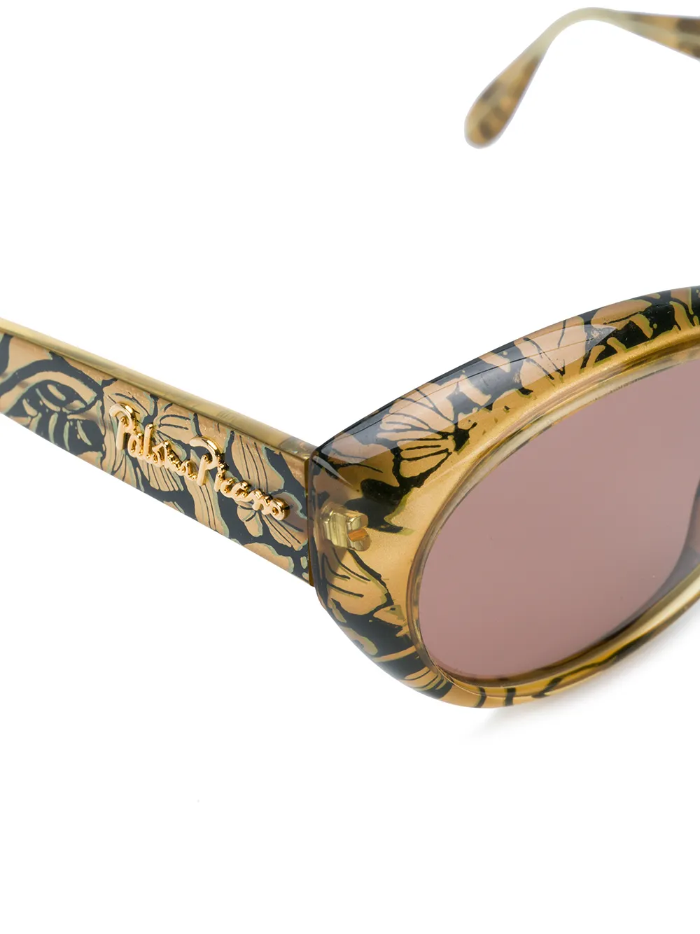 фото Paloma picasso vintage солнцезащитные очки в цветочной оправе