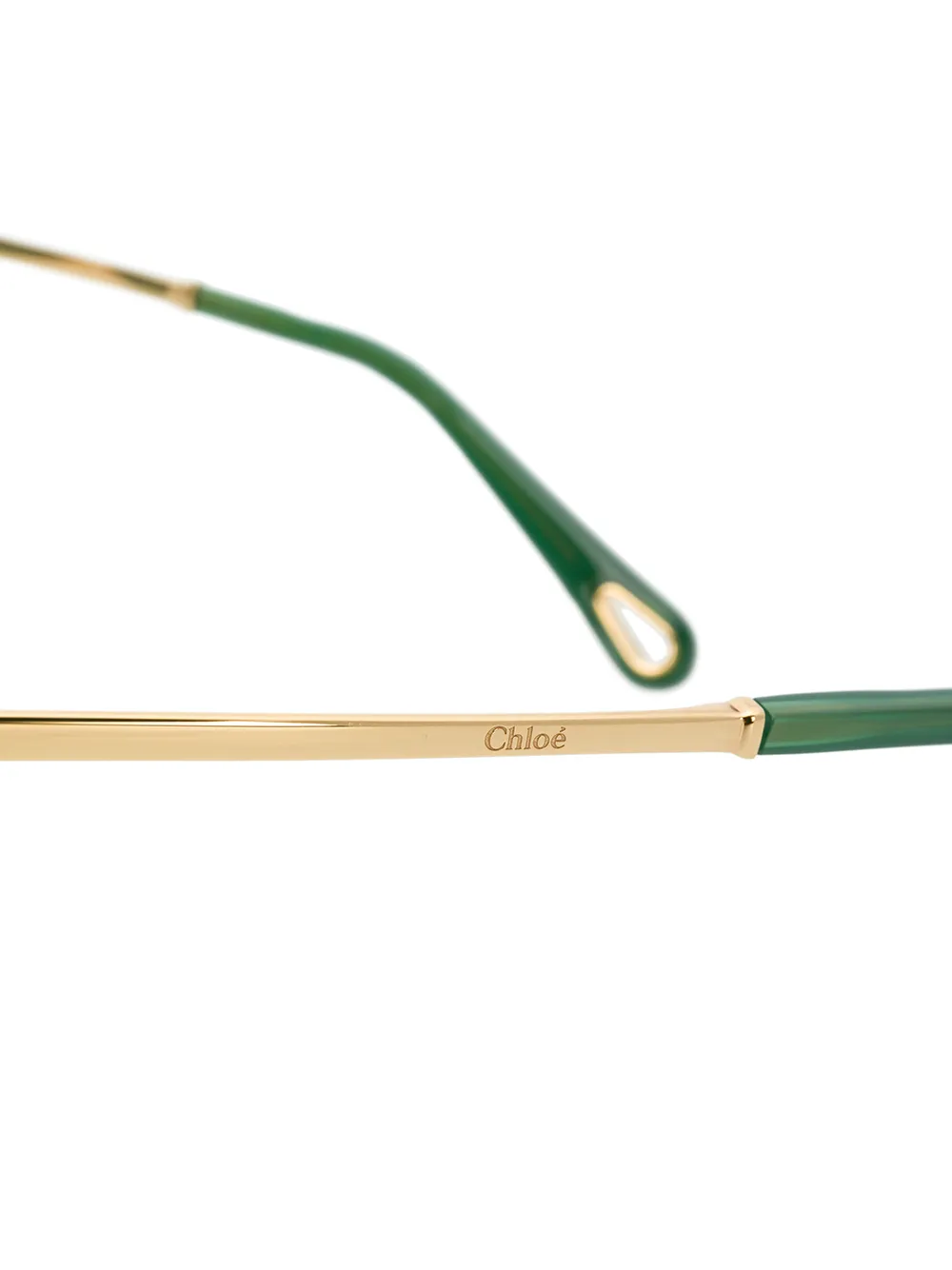 фото Chloé eyewear солнцезащитные очки-авиаторы