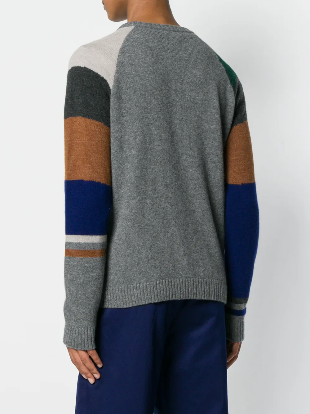 cashmere mixed knit jumper