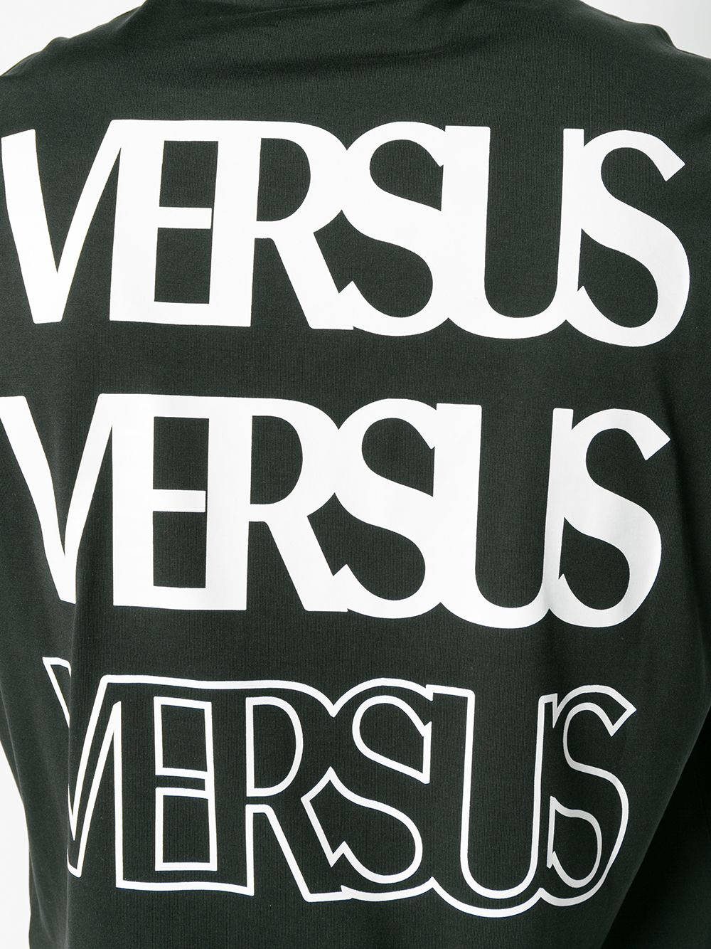 versus logo back print t-shirt