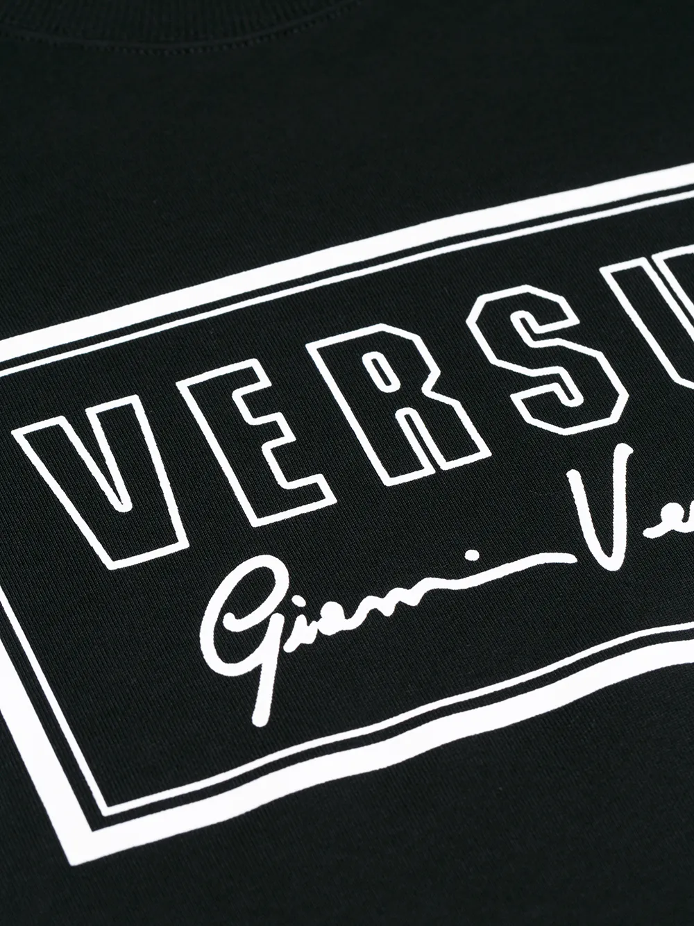 versus logo print sweatshirt