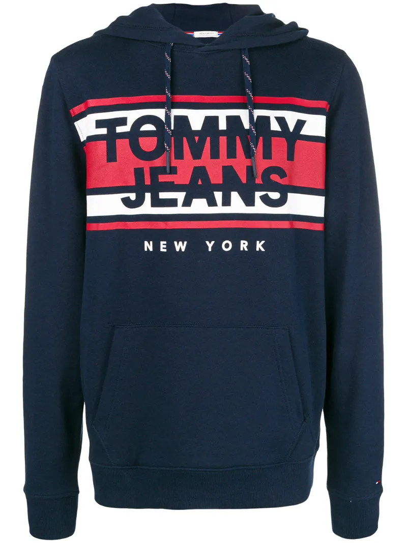 tommy jeans logo,tommyjeanslogo tommy jeans logo hoodie in blue