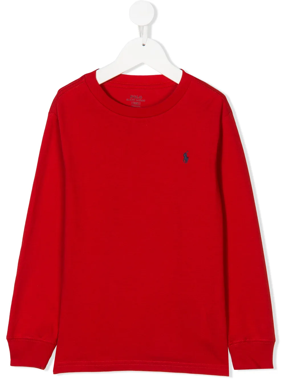 Ralph Lauren Kids round neck T-shirt - Rojo