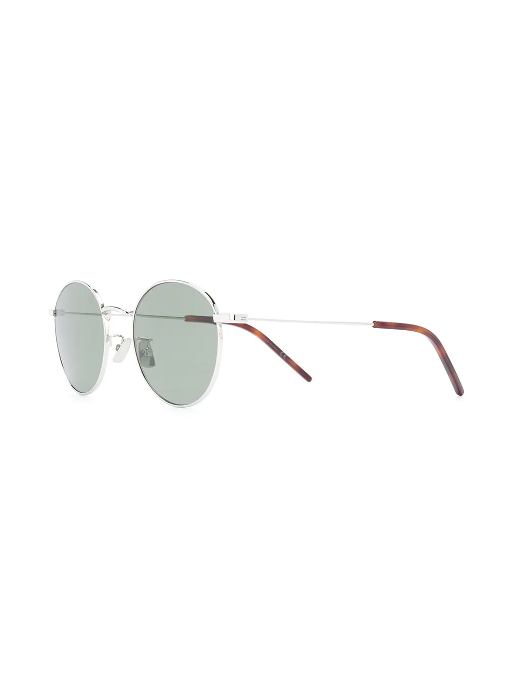 фото Saint laurent eyewear солнцезащитные очки в круглой оправе
