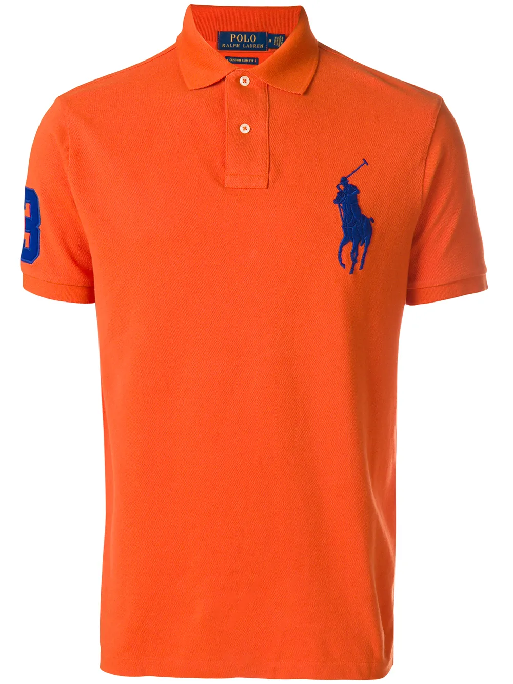 polo ralph lauren logo embroidered polo shirt