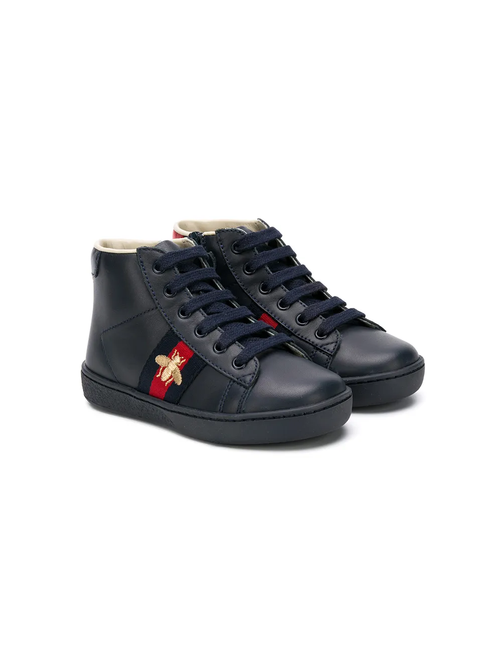 Gucci Kids хайтопы 'Bee Web' 526166CPWP0