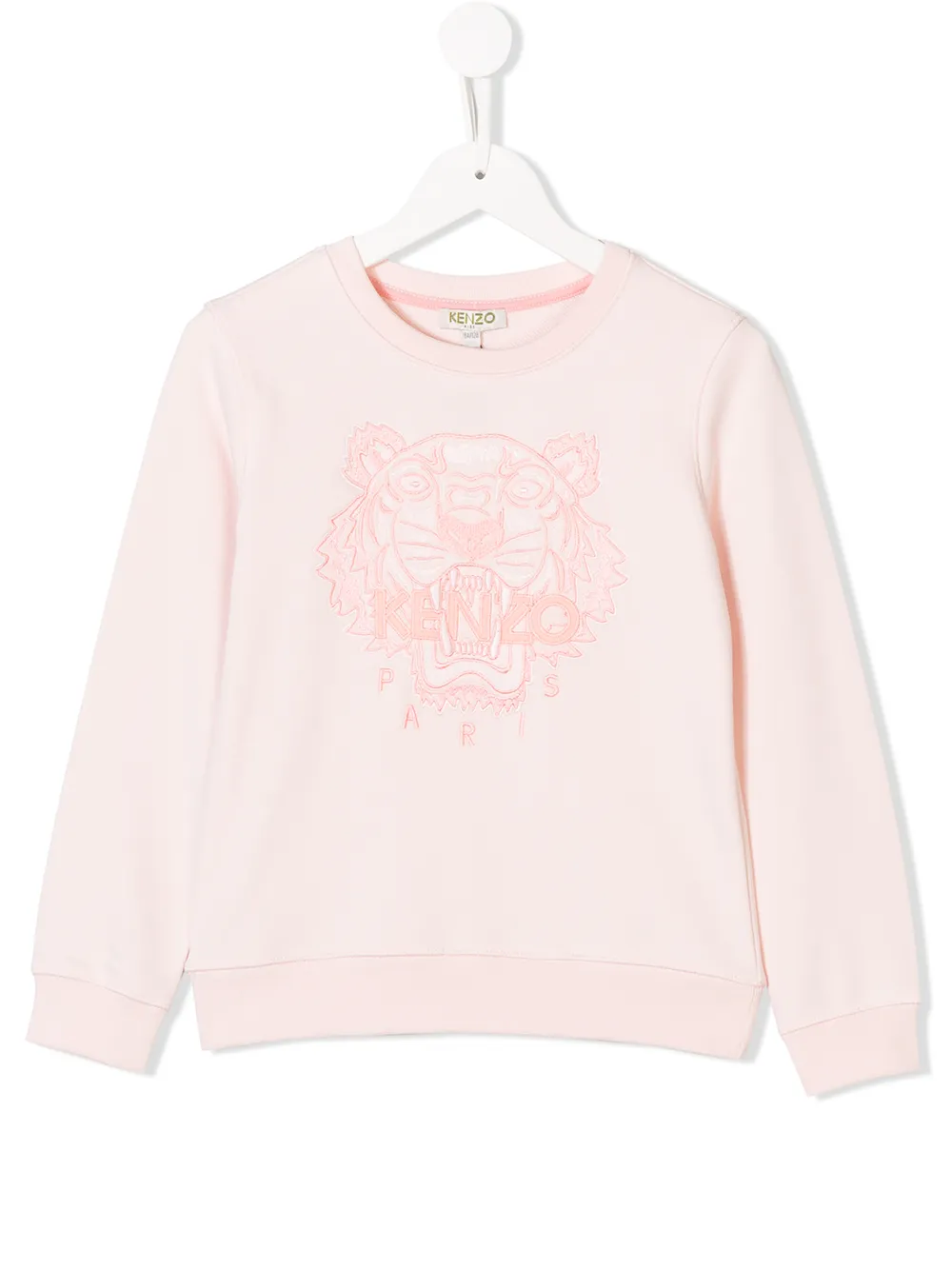 фото Kenzo kids свитер с вышивкой логотипа