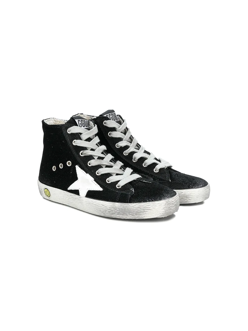 Golden Goose Kids хайтопы 'Super Star' G33KS302Z1