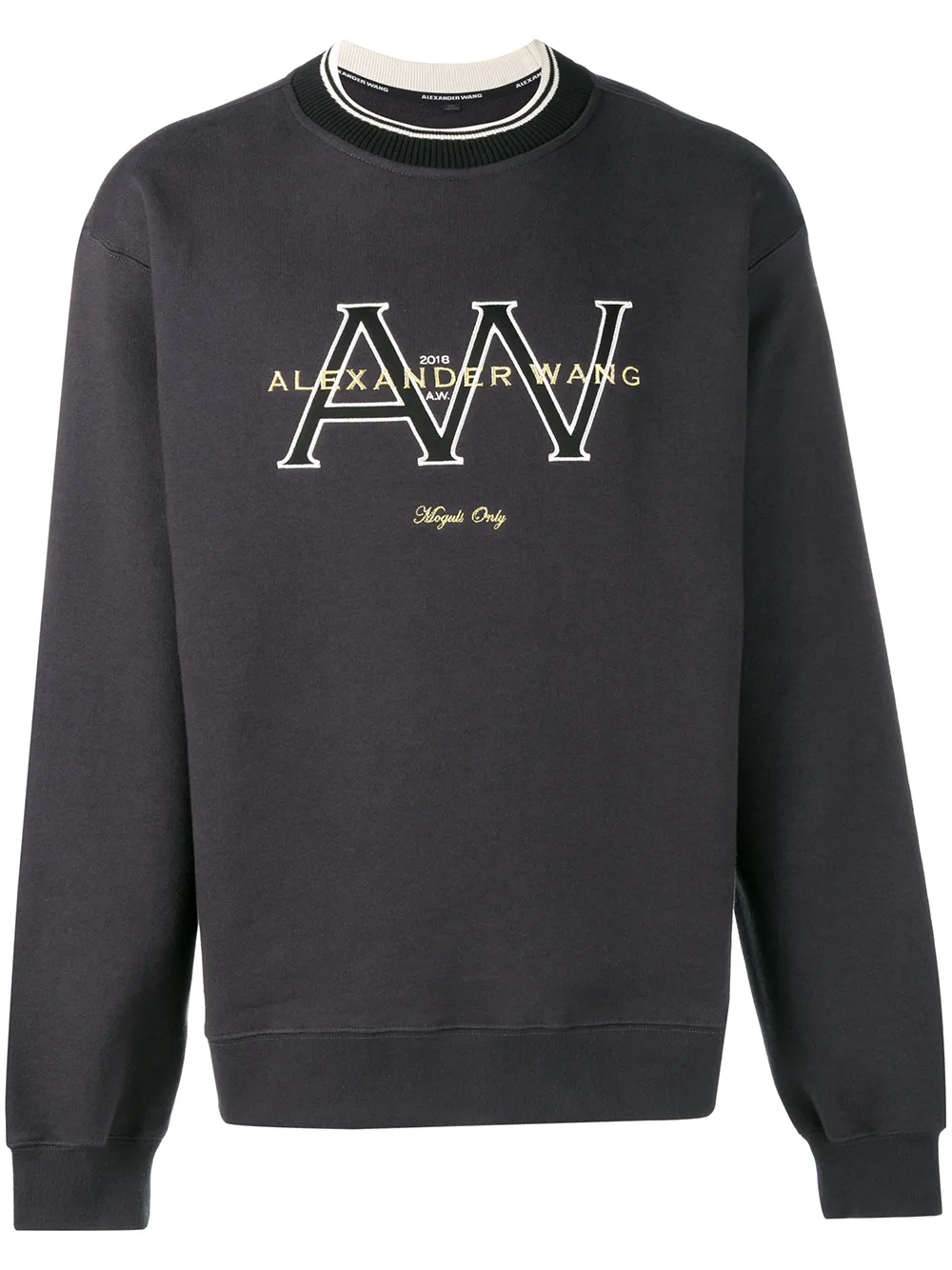 alexander wang logo sweatshirt