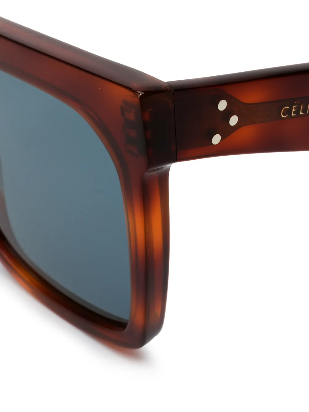 фото Celine eyewear солнцезащитные очки в квадратной оправе