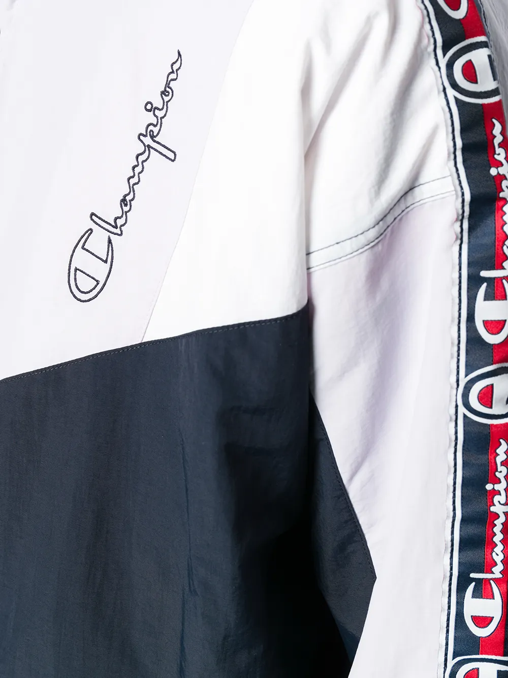 champion logo sports jacket