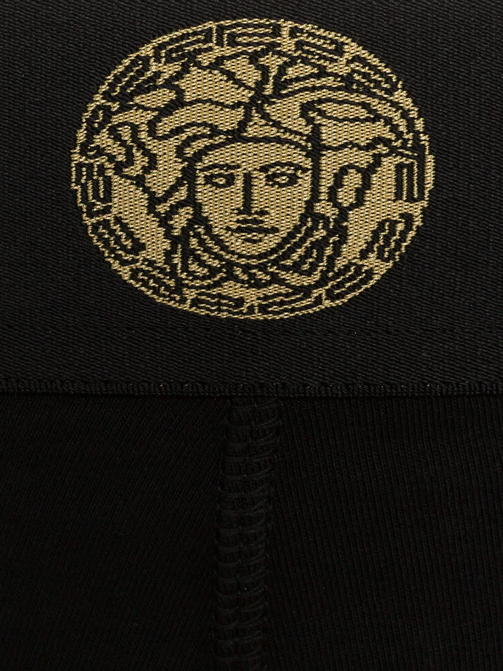 versace gold trim logo boxers