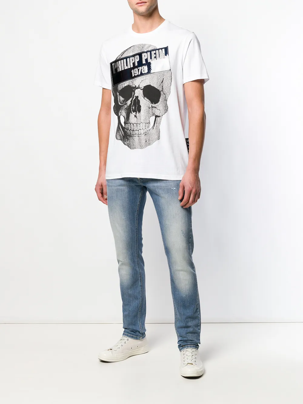 фото Philipp plein футболка с черепом