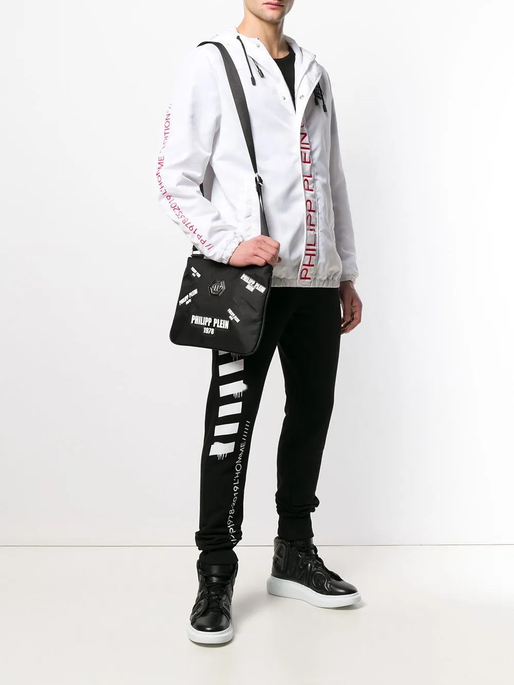 фото Philipp plein сумка-мессенджер '1978'