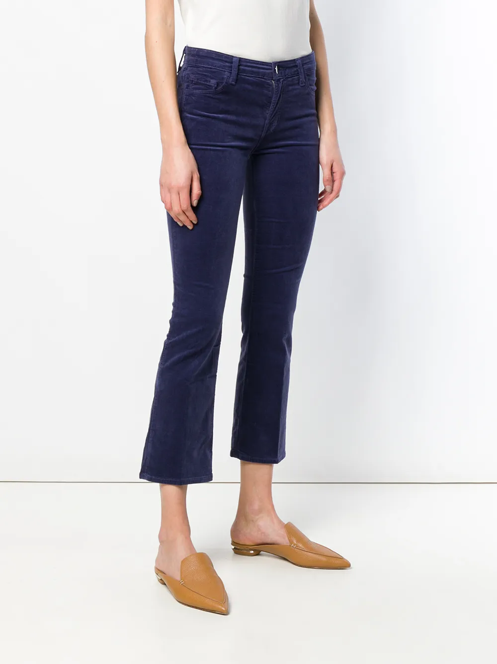 фото J brand укороченные джинсы кроя слим