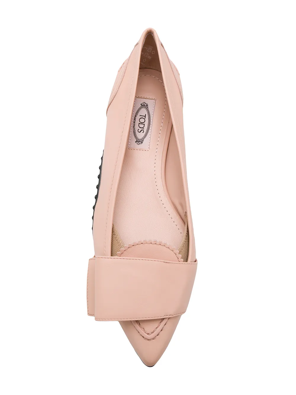фото Tod's балетки с бантом