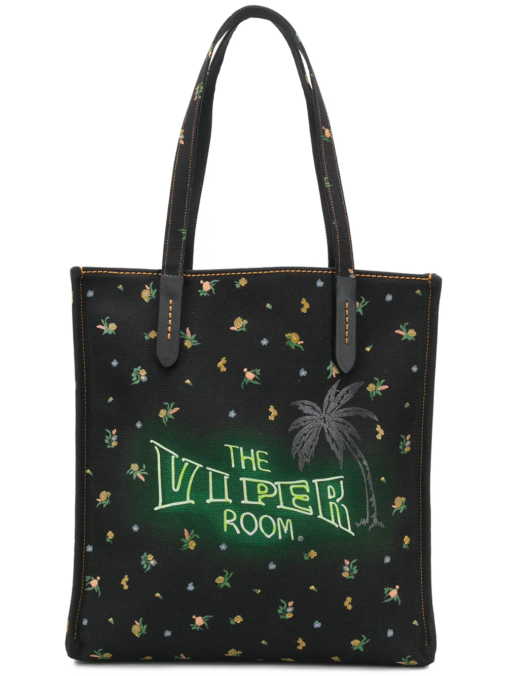 coach coach x the viper room tote bag - black