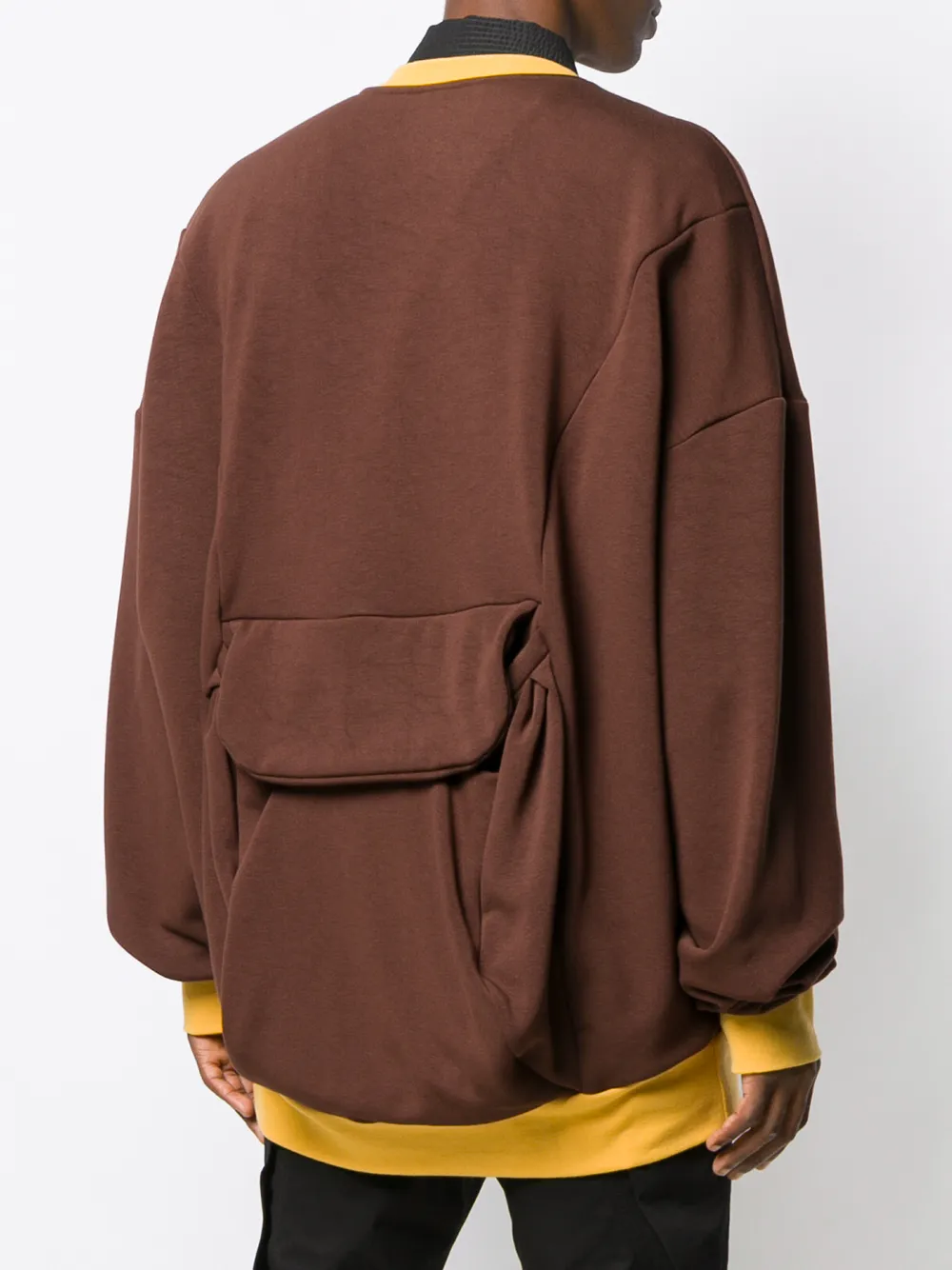 фото Hærværk свитер в стиле колор-блок с логотипом