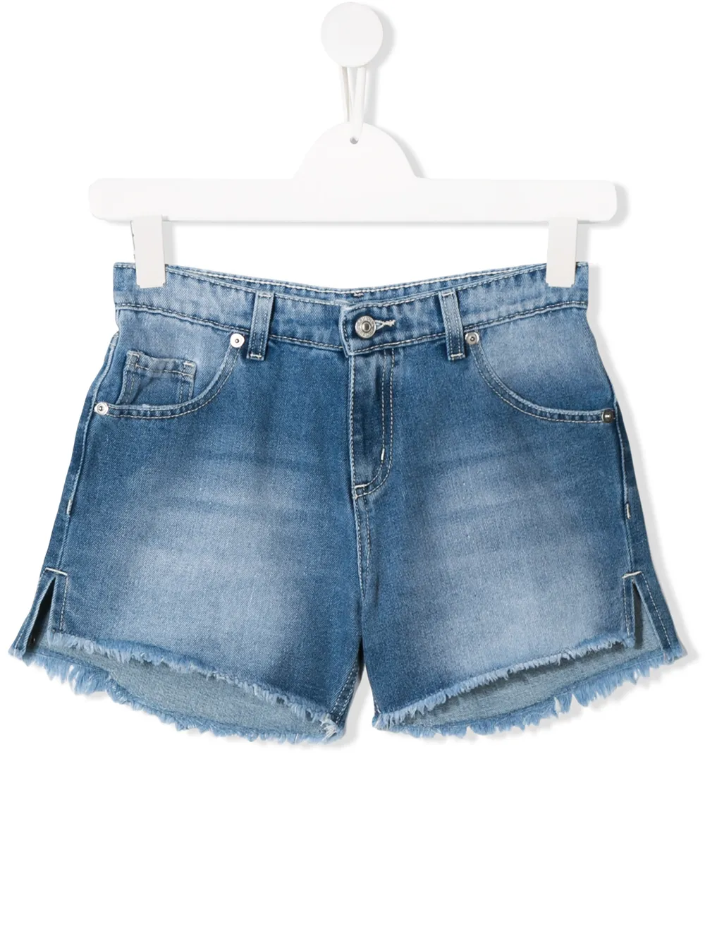 фото Chiara ferragni kids джинсовые шорты 'flirting'