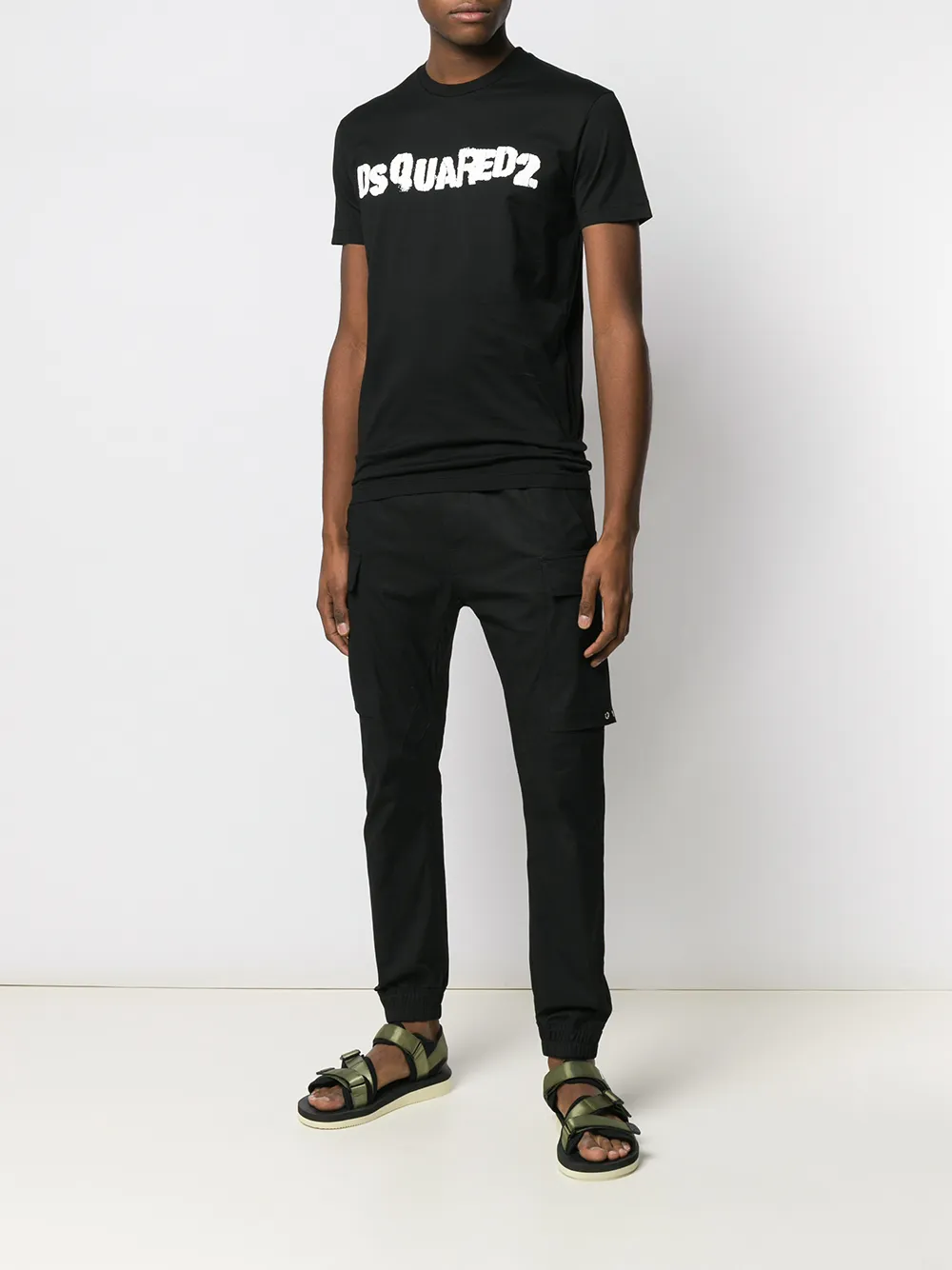 фото Dsquared2 футболка с логотипом