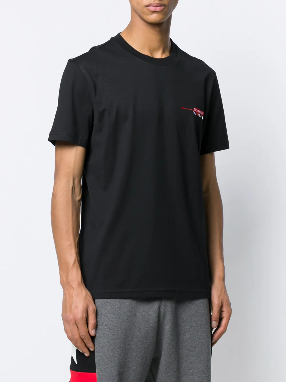 фото Givenchy футболка с вышитым логотипом