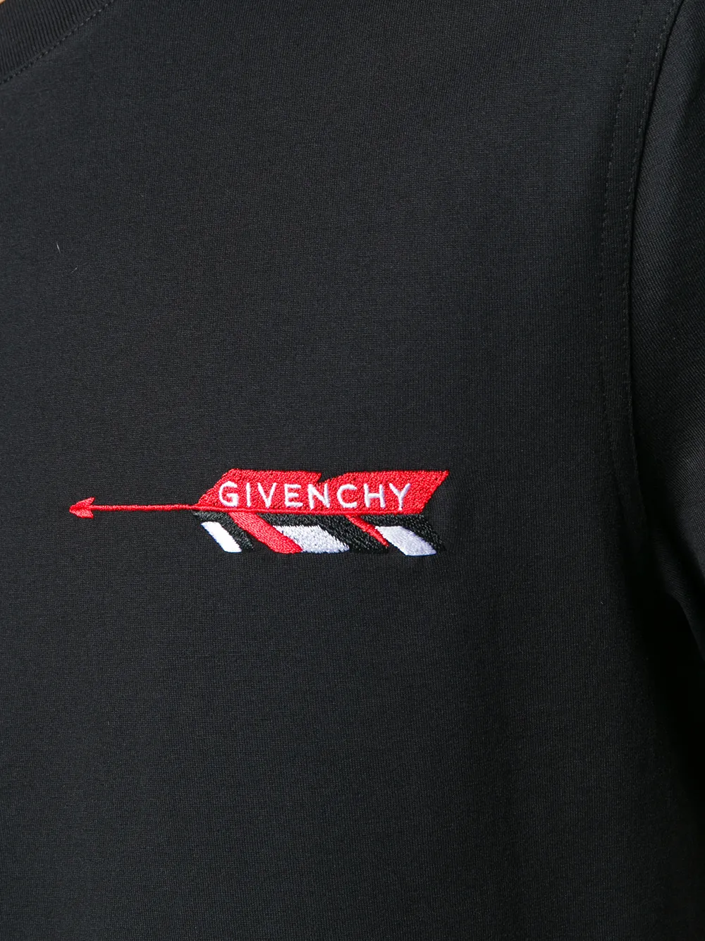 фото Givenchy футболка с вышитым логотипом