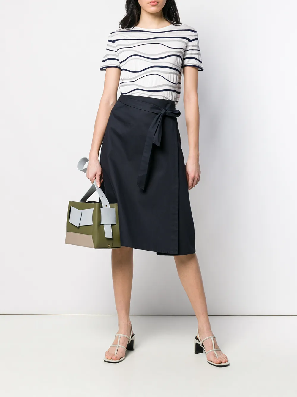 фото Emporio armani футболка в рубчик