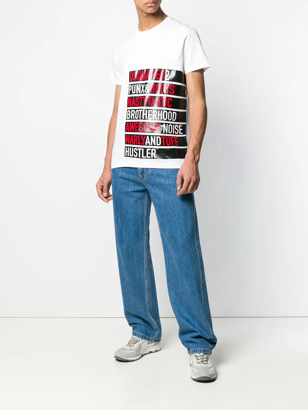 фото Dsquared2 футболка с логотипом