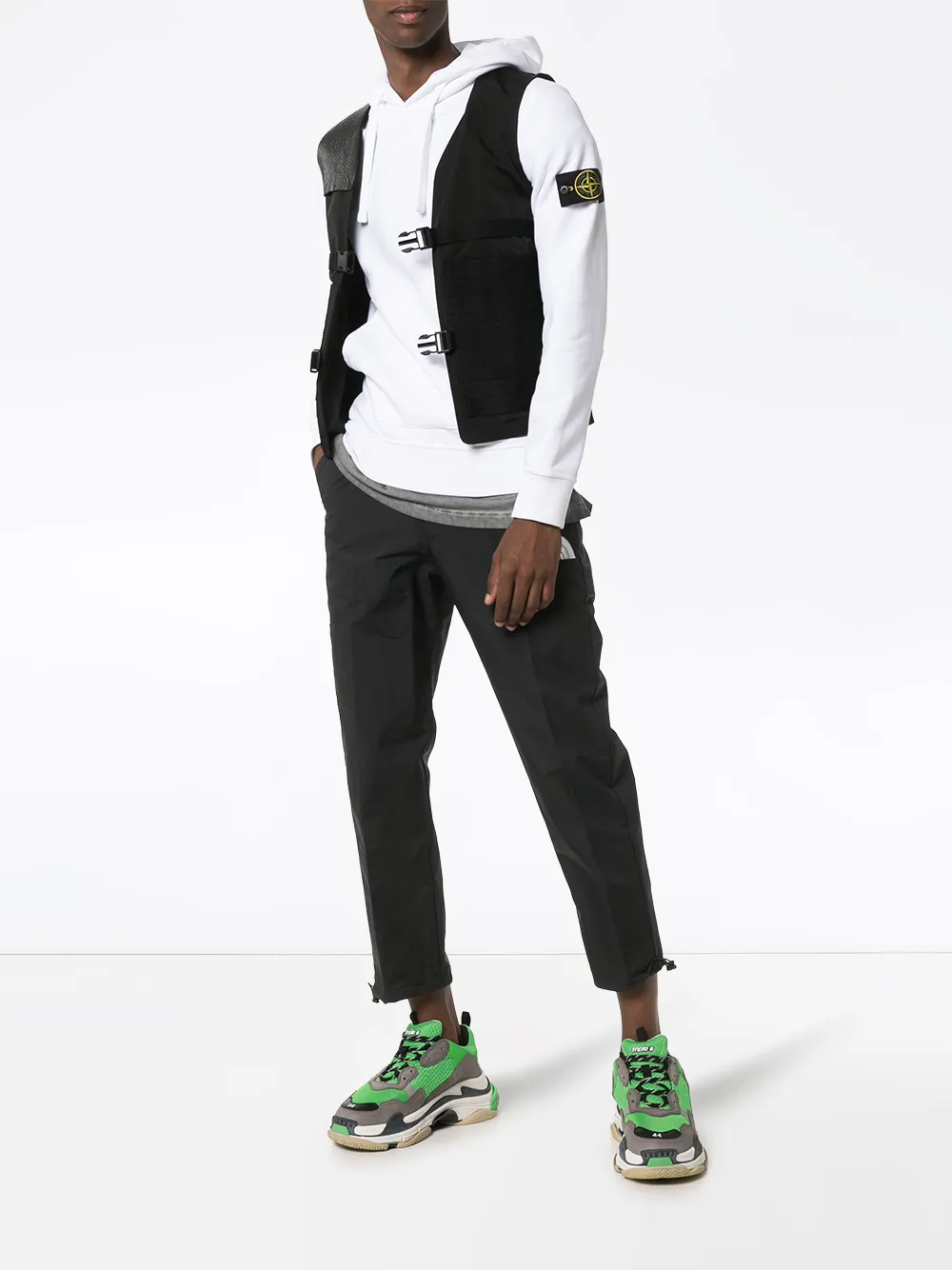 фото The north face black series спортивные брюки с вышитым логотипом