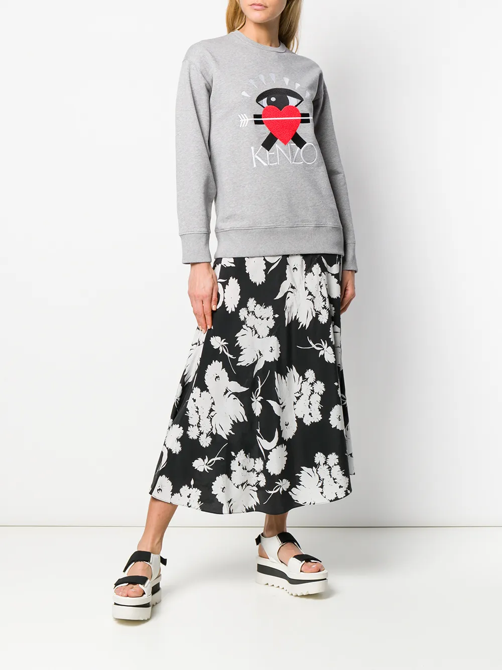 фото Kenzo толстовка i love kenzo из капсульной коллекции