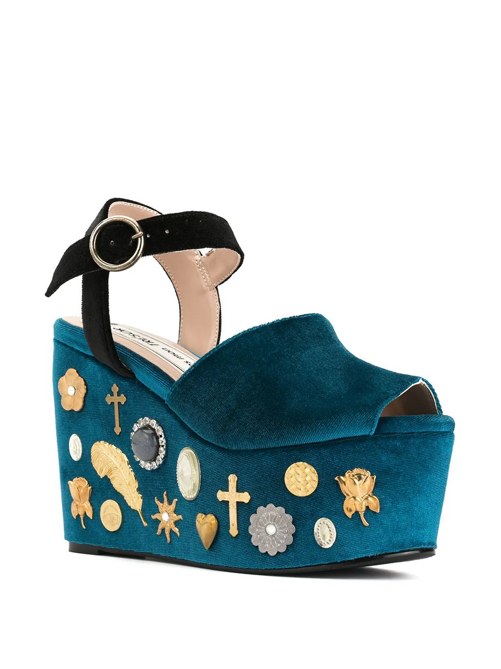 фото Tu es mon tresor босоножки на платформе с декором