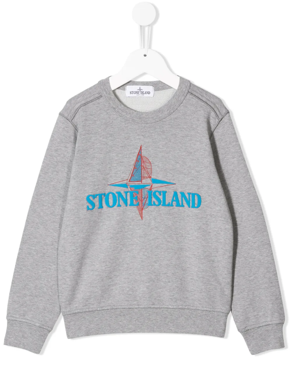 фото Stone island junior толстовка с логотипом