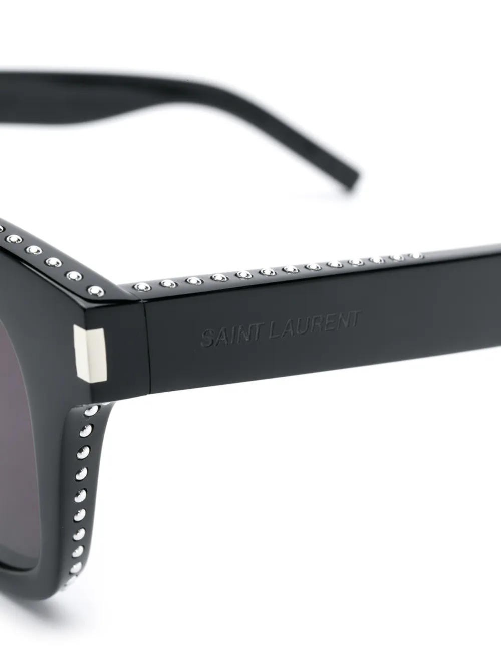 фото Saint laurent eyewear солнцезащитные очки с заклепками